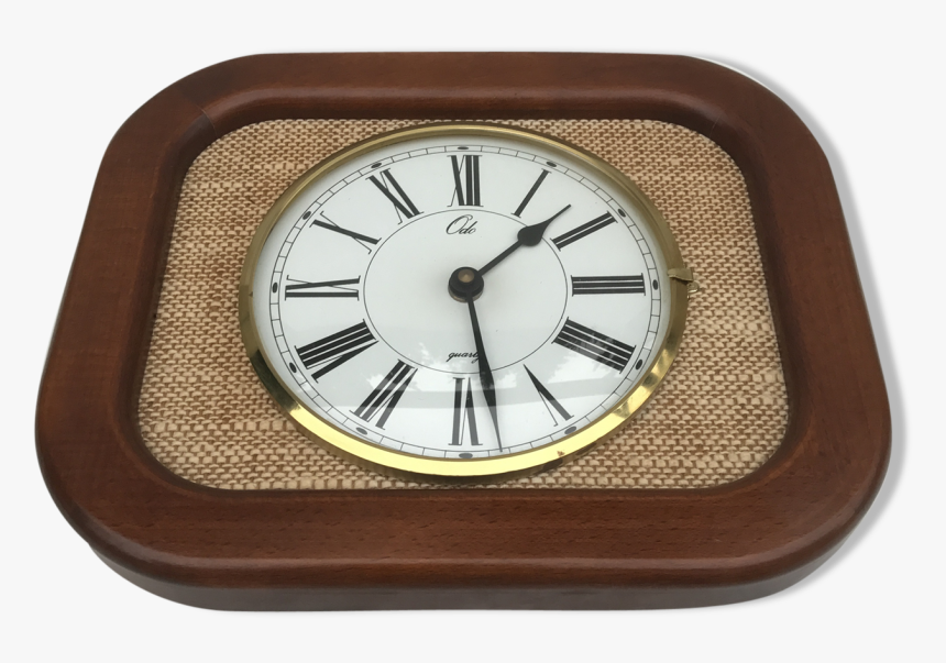 Old Clock Odo Wood And Brass Vintage"
 Src="https - Quartz Clock, HD Png Download, Free Download