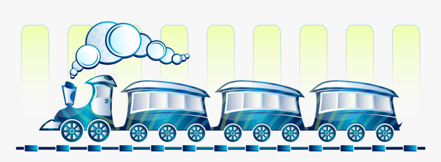 Blue Train By Viscious-speed On Clipart Library - Blue Train Clip Art, HD Png Download, Free Download