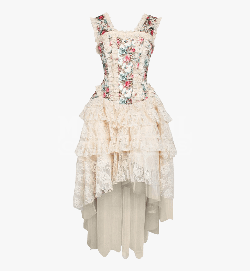 Victorian Corset Dress - Cocktail Dress, HD Png Download, Free Download