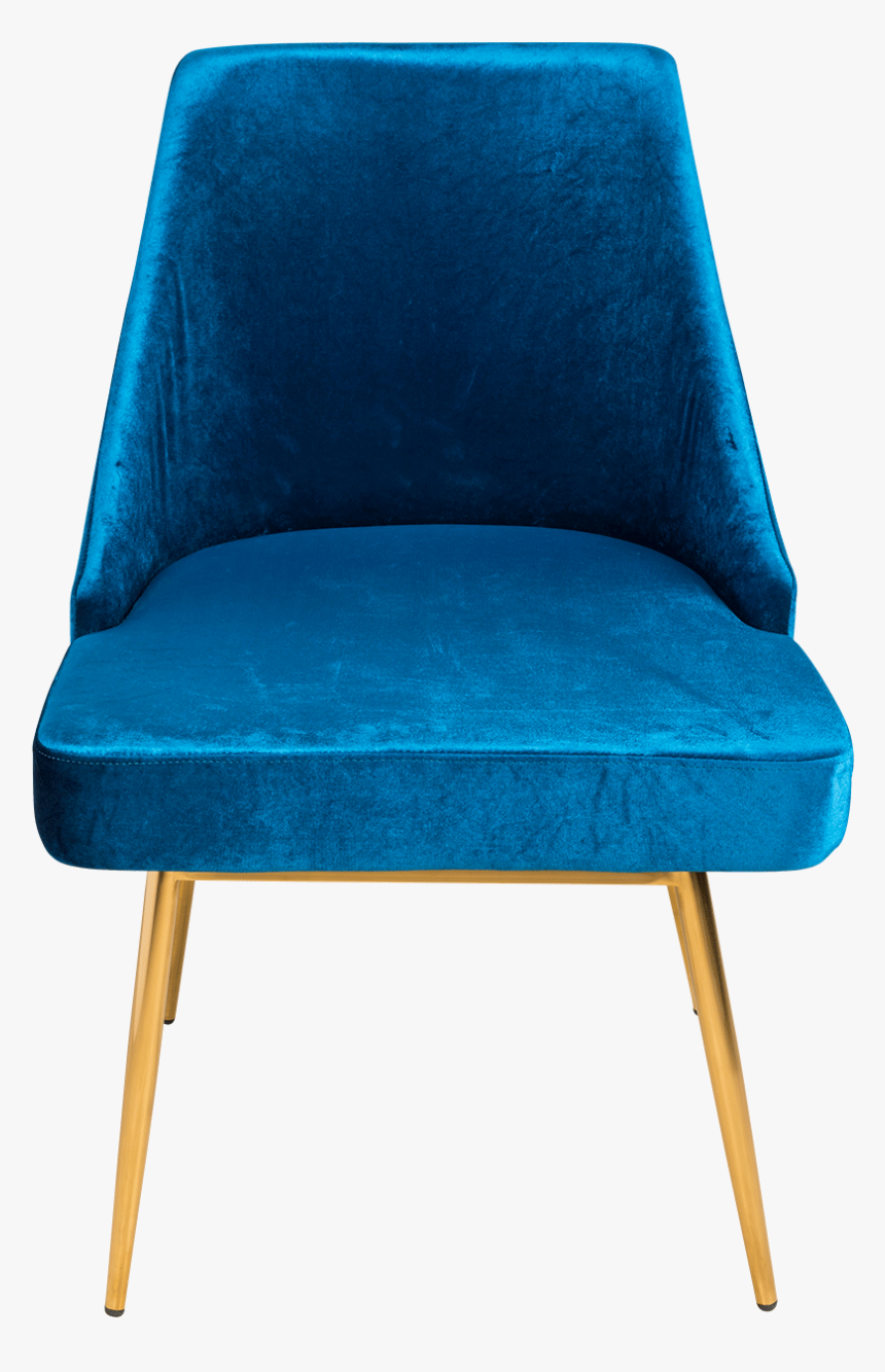 Harlow Accent Chair Sapphire Blue1 - Chair, HD Png Download, Free Download