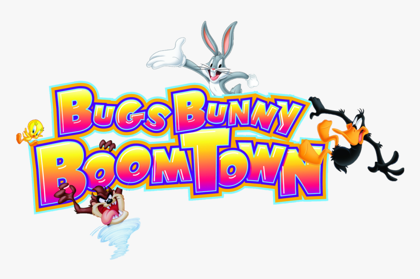 Picture - Bugs Bunny Boom Town Logo, HD Png Download, Free Download