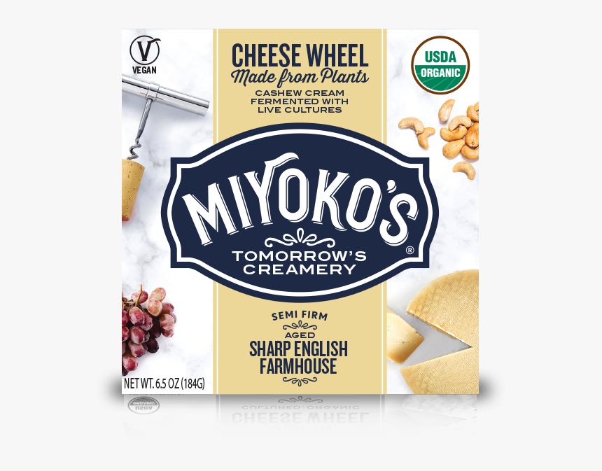 Miyoko's Vegan Cheese Wheel, HD Png Download, Free Download