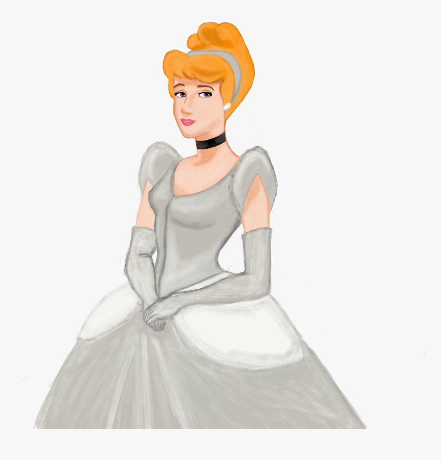 Cinderella Drawing Tutorial - How to draw Cinderella step by step
