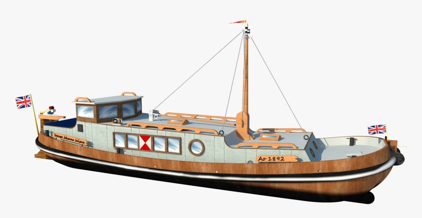 Wood Boat Png, Transparent Png, Free Download