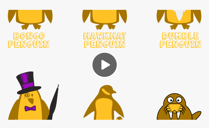 Transparent Dumble Png - King Penguin, Png Download, Free Download