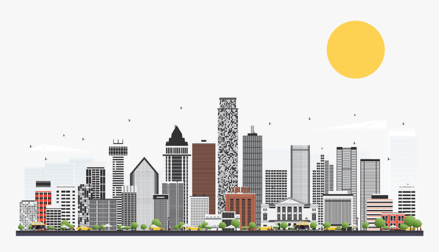 Dallas Downtown Illustration, HD Png Download, Free Download