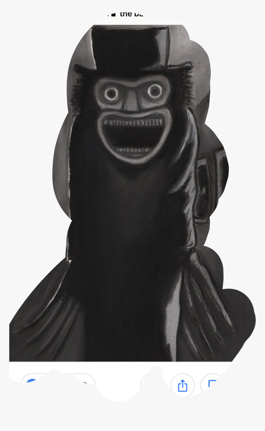 #babadook #freetoedit - Baba Dook Dook, HD Png Download, Free Download