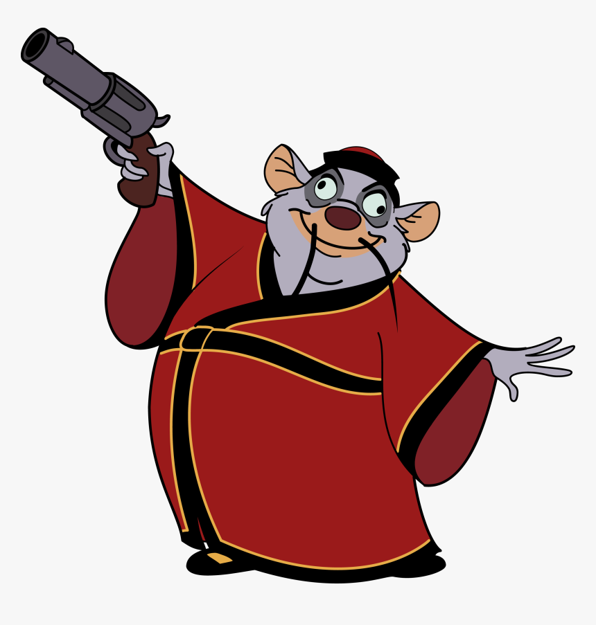 Transparent Detective Png - Ratigan Basil Of Baker Street, Png Download, Free Download