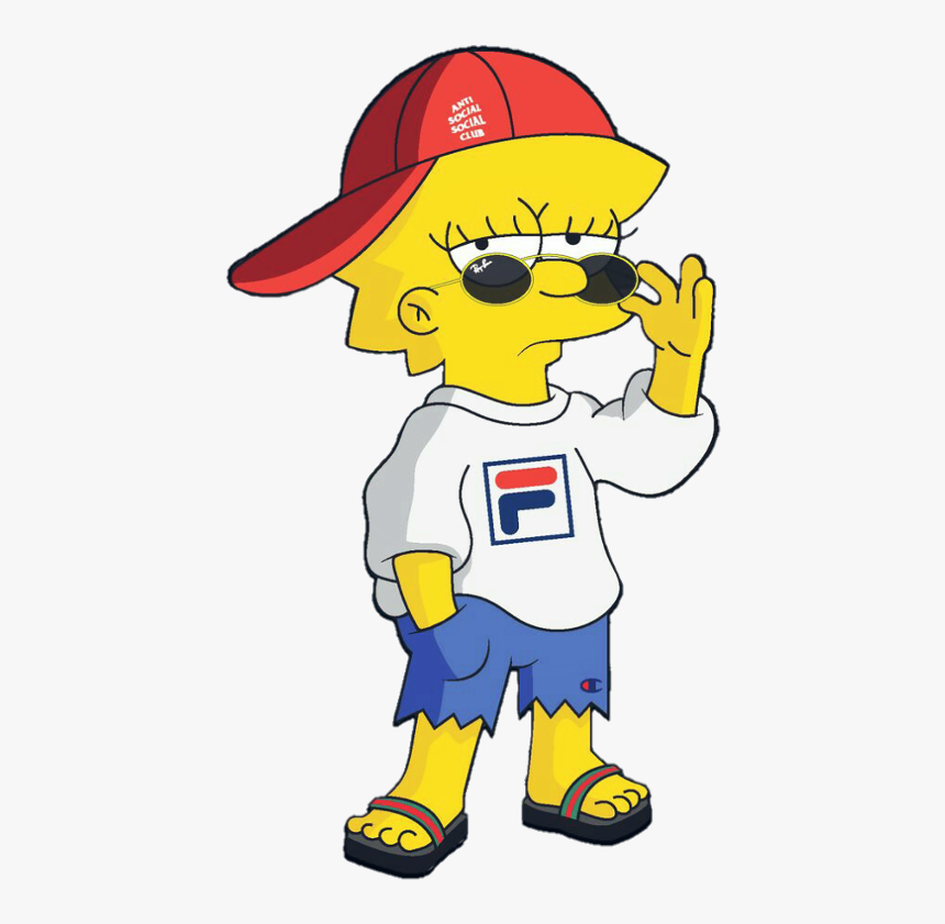 #lisasimpson #lisa #thesimpsons #simpsons #ossimpsons - Lisa Simpsons Stickers, HD Png Download, Free Download