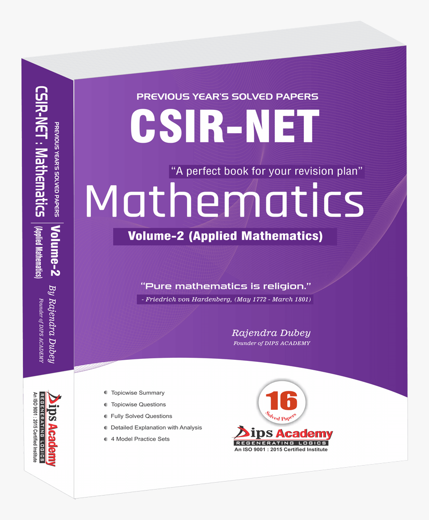 Csir Net Mathematics Dips Academy, HD Png Download, Free Download