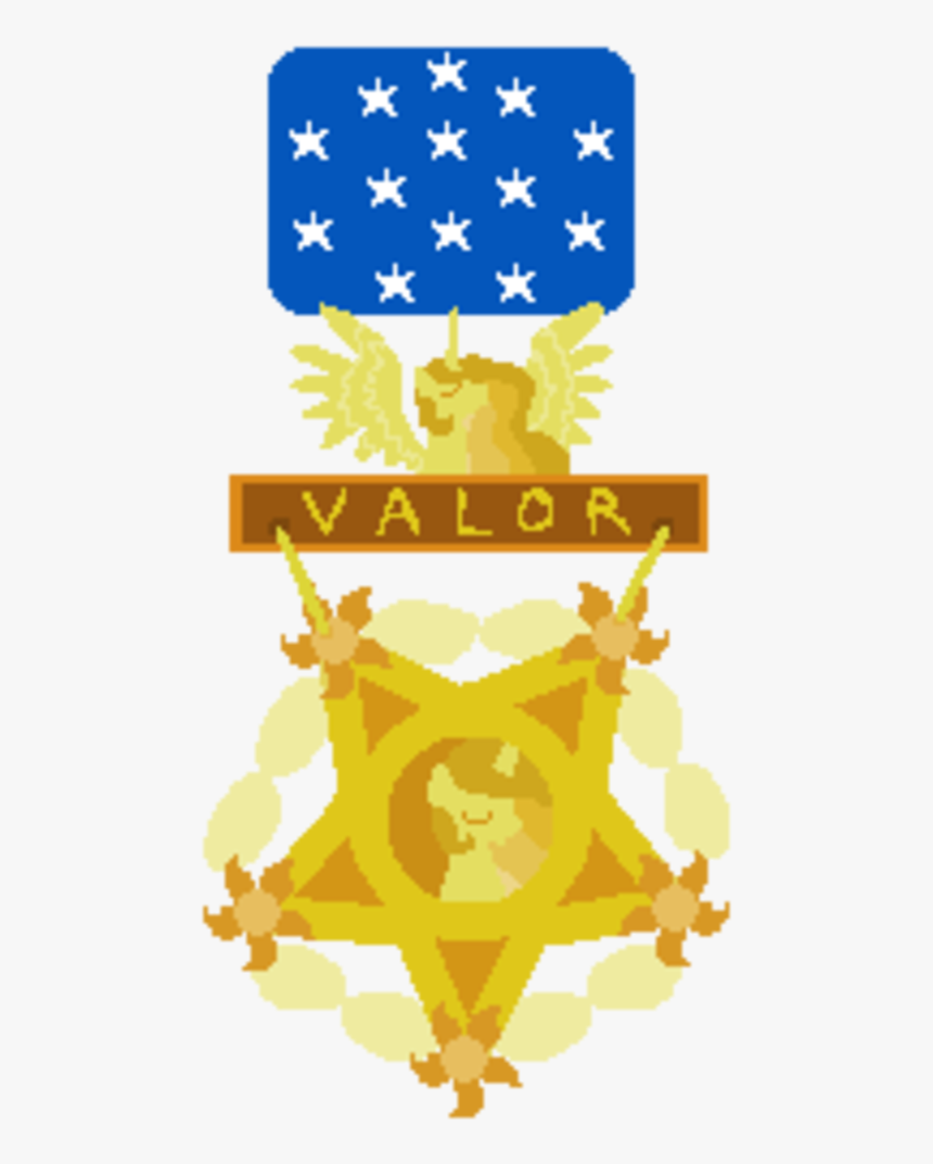 Valor Yellow Clip Art - Mlp Medal Of Honor, HD Png Download, Free Download