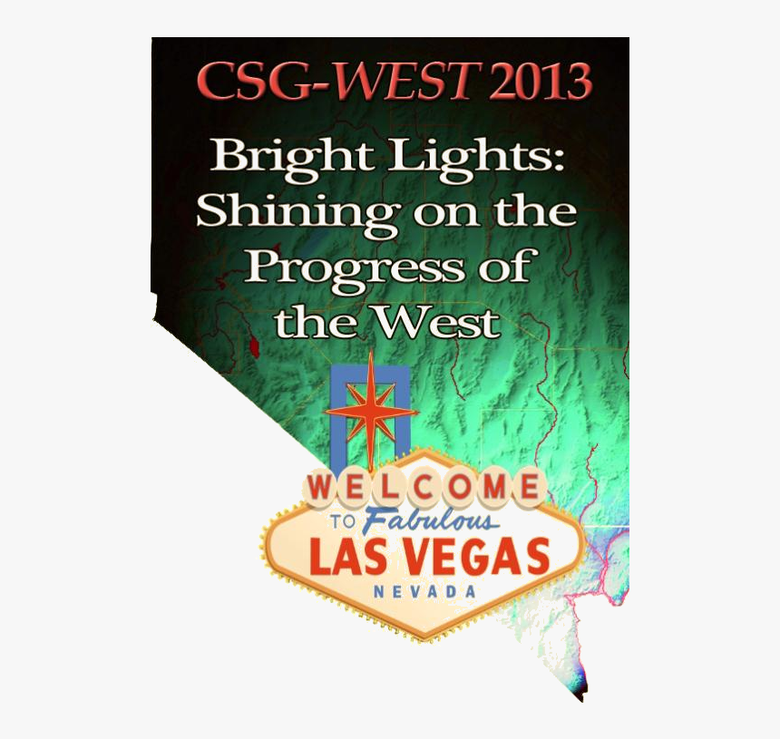 Shining On The Progress Of The West - Welcome To Las Vegas Sign, HD Png Download, Free Download