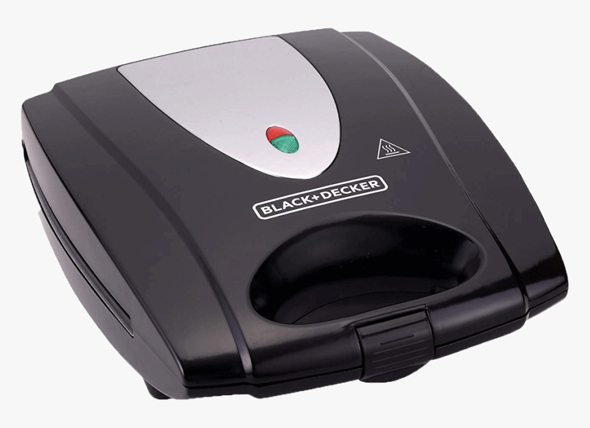 Black Decker Sandwich Maker Grill Ts4080 - 4 Slice Black & Decker Sandwich Maker, HD Png Download, Free Download