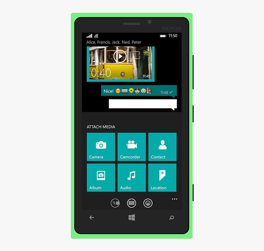 Whatsapp Windows Phone 2019, HD Png Download, Free Download