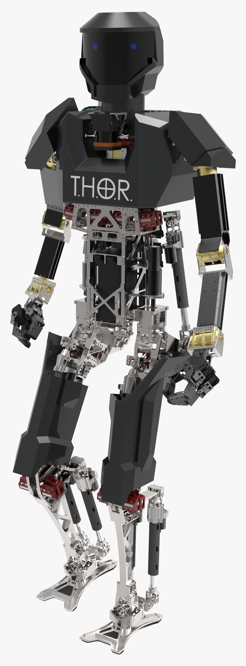 Virginia Tech"s Thor Robot - Darpa Robotics, HD Png Download, Free Download