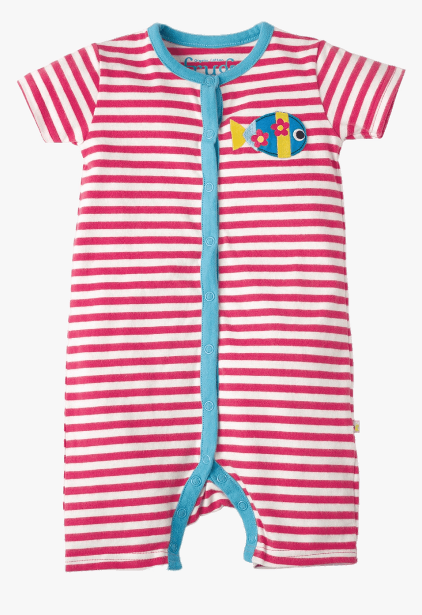 Red And White Striped Baby Romper - เสื้อ ยืด เด็ก ลาย ขวาง, HD Png Download, Free Download