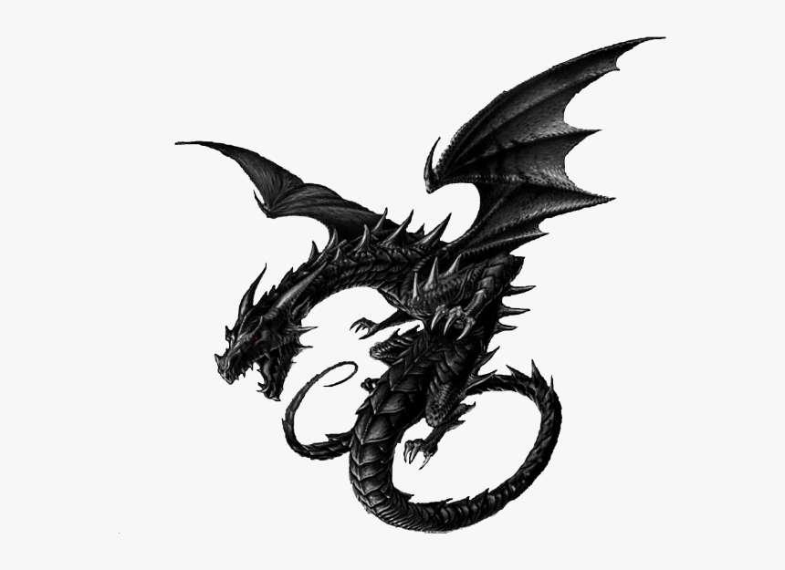 Dragonblack - Smaug Dragon Drawing, HD Png Download, Free Download