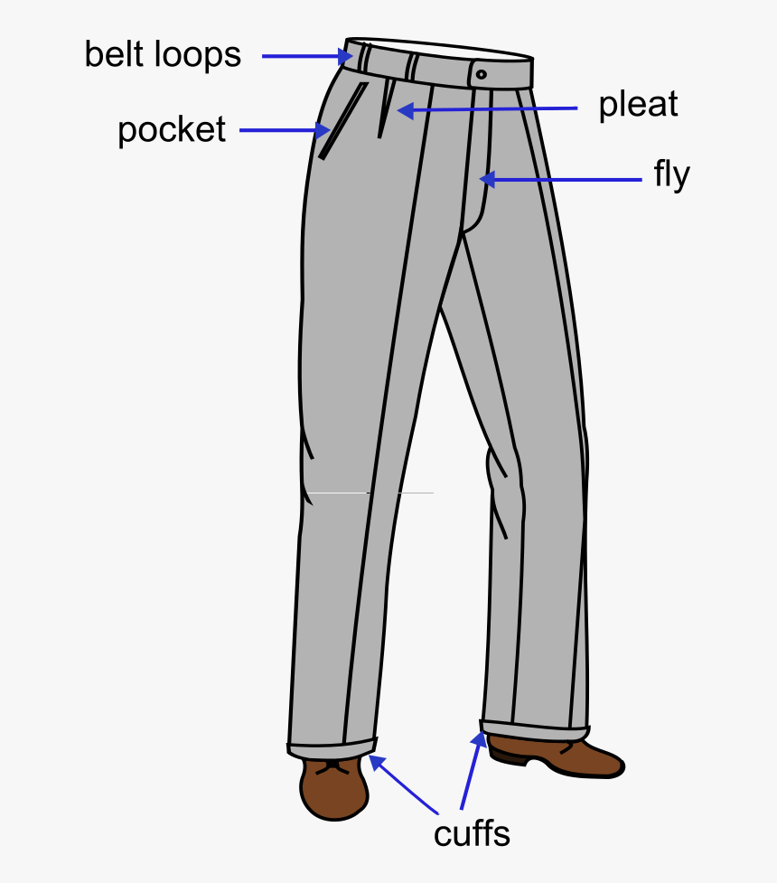 Part Of Trousers, HD Png Download - kindpng