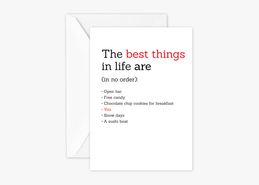 The Best Things In Life Are - Best Things In Life Are Chocolate, HD Png Download, Free Download