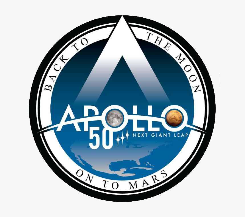 Apollo 50th Anniversary Logo, HD Png Download, Free Download