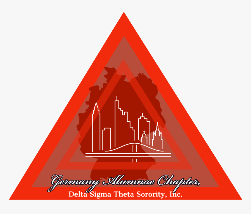 Germany Alumnae Chapter - Triangle, HD Png Download, Free Download