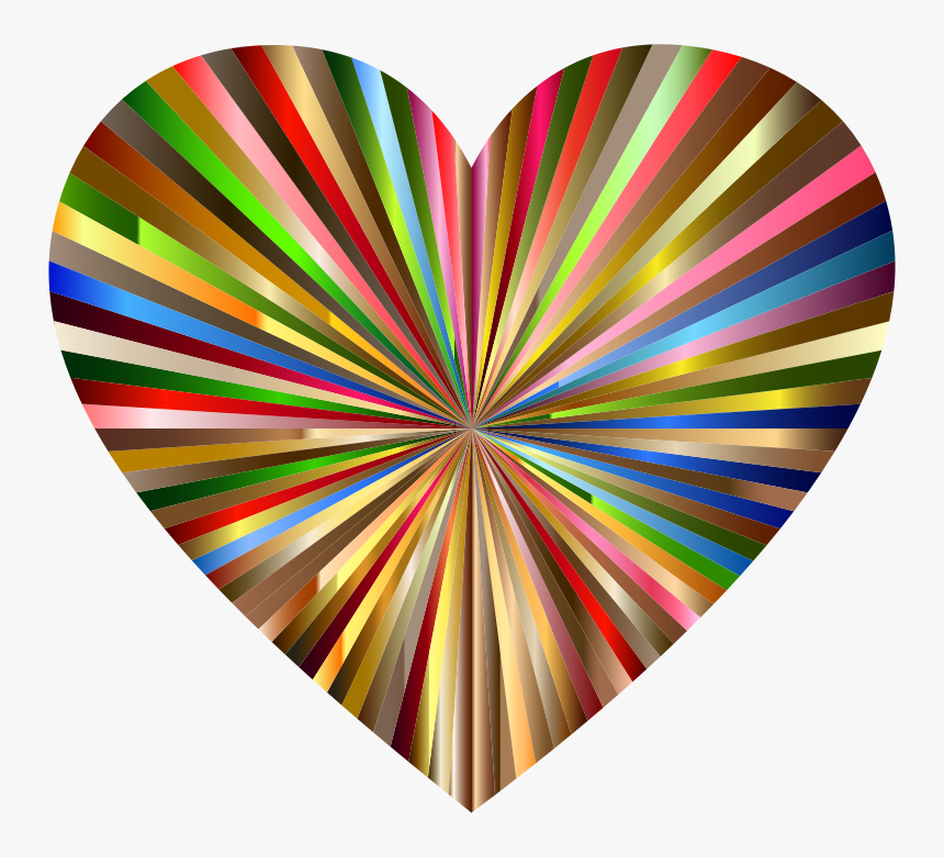 Starburst Heart - Graphic Design, HD Png Download, Free Download