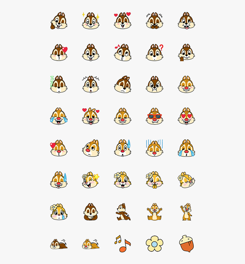 Emoji Chip And Dale, HD Png Download, Free Download