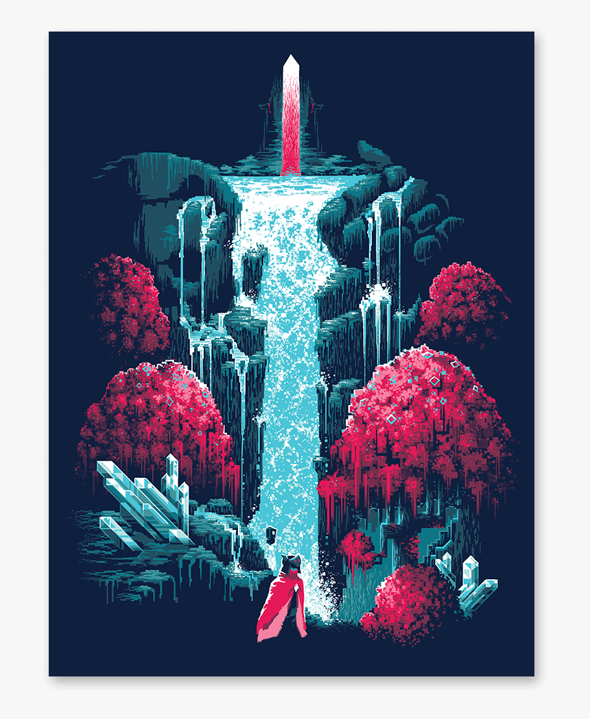 Hyper Light Drifter Fallen Poster, HD Png Download, Free Download