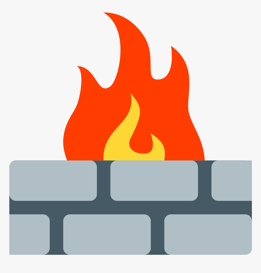 Png 50 Px - Firewall Emoji, Transparent Png, Free Download