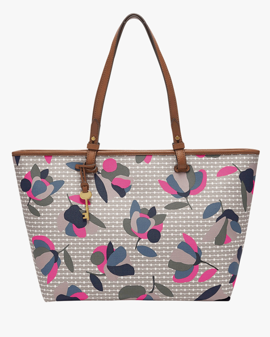 Fossil Handbag Pink Floral, HD Png Download, Free Download