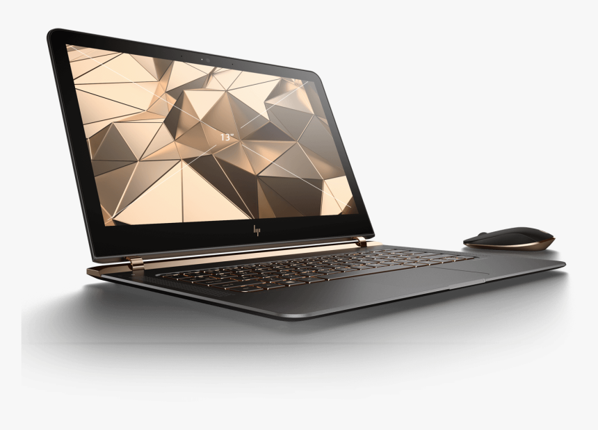 Hp Spectre X360 Black And Copper - Hp Spectre 13 V114tu, HD Png Download, Free Download