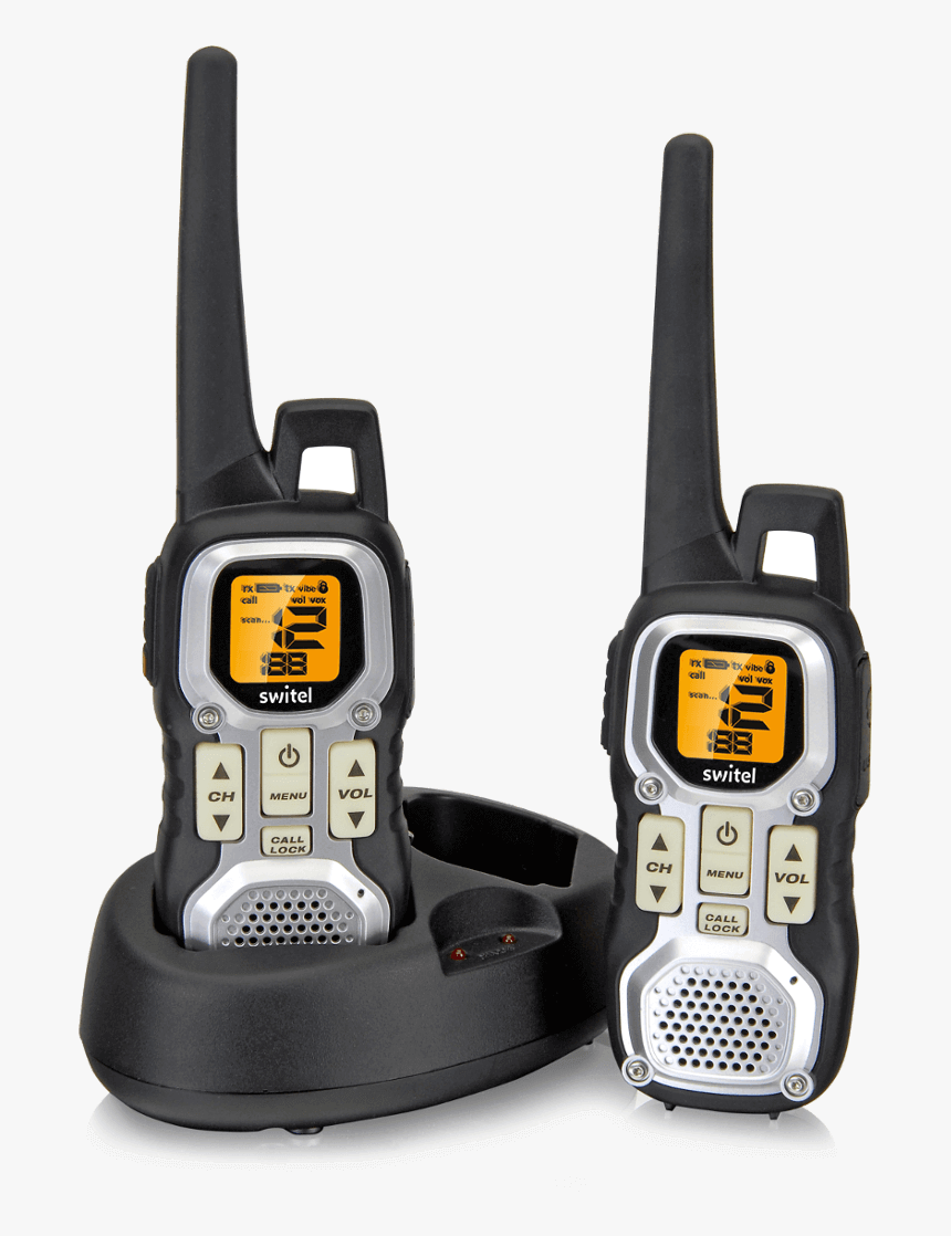 Switel 8channels Black,yellow Two-way Radio, HD Png Download, Free Download