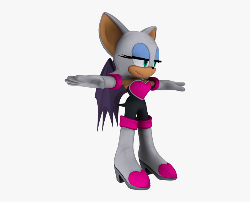 Rouge The Bat Model, HD Png Download, Free Download