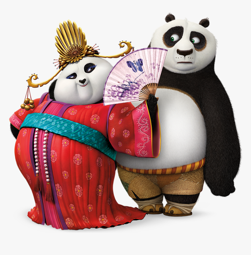 Kung Fu Panda 3 Png - Kung Fu Panda Female Panda, Transparent Png, Free Download