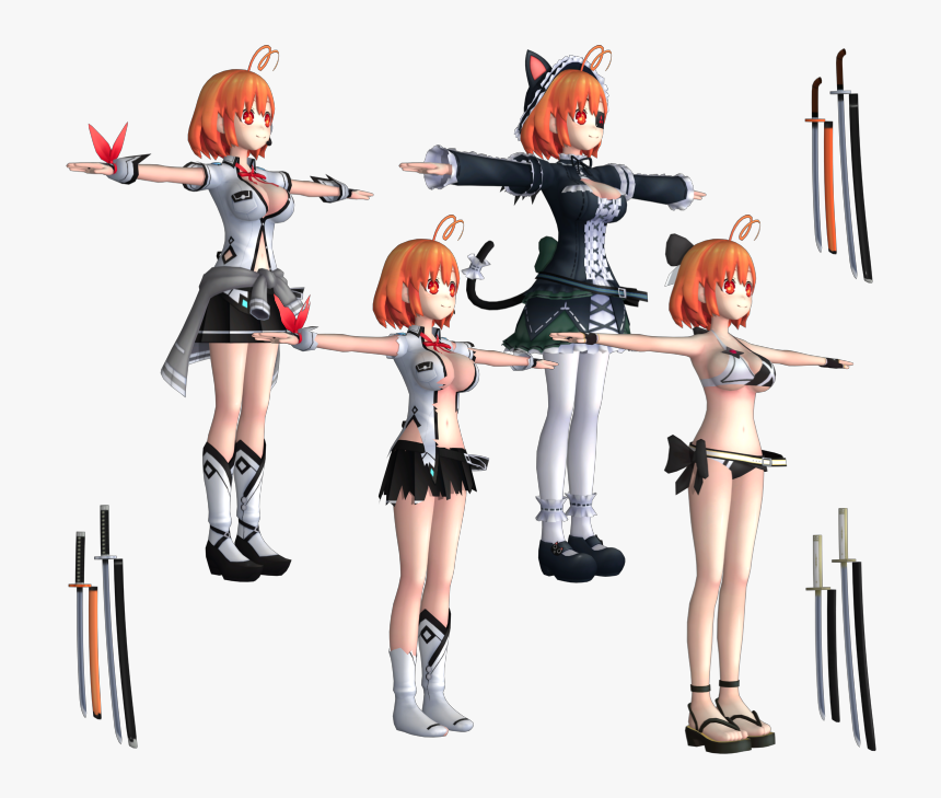 Hyperdimension Neptunia Models, HD Png Download, Free Download