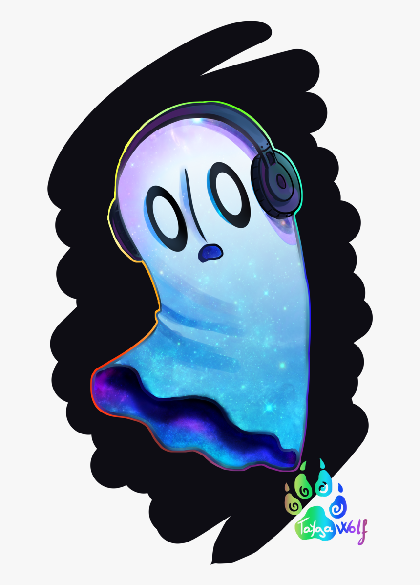 Napstablook By Taygawolf D9if70l - Ghost House Schtiffles, HD Png Download, Free Download