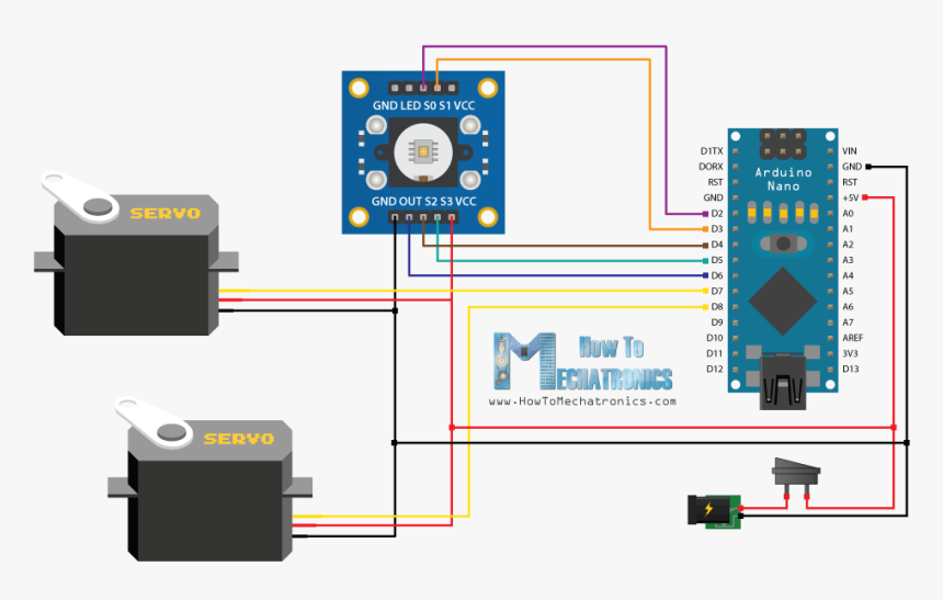 Arduino Nano Color Sensor, HD Png Download, Free Download