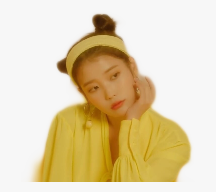 #iu #kpopyellow #yellow #aesthetic #kpop #freetoedit - Iu Bbibbi Png