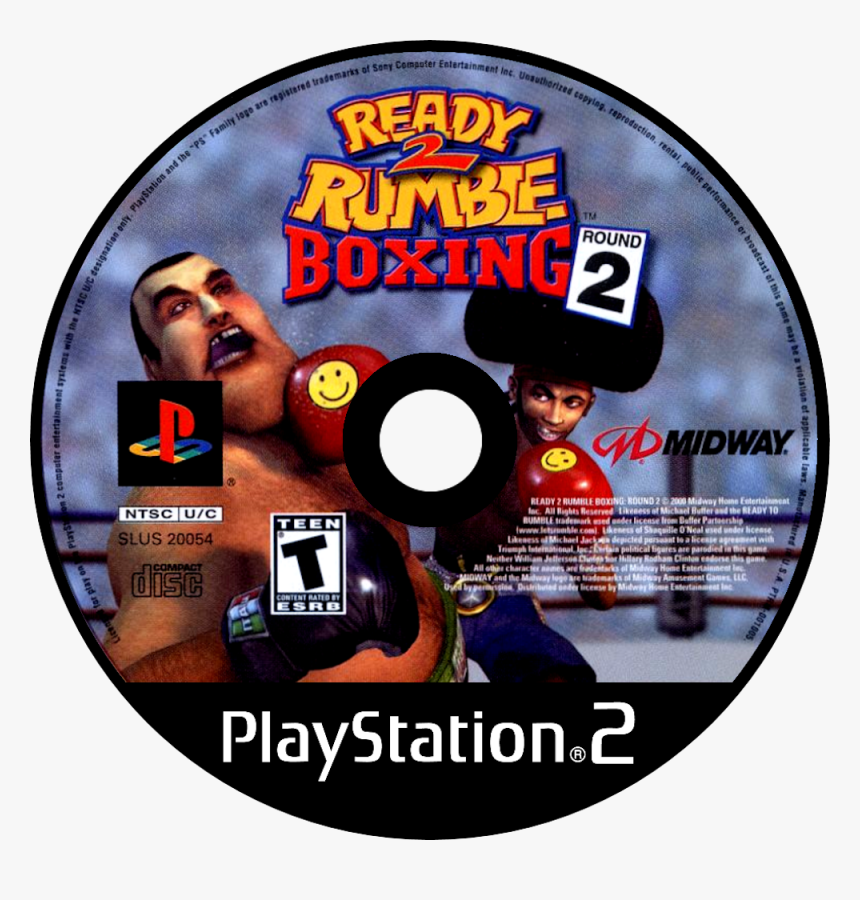 Transparent Round 2 Png - Ps1 Ready 2 Rumble, Png Download, Free Download