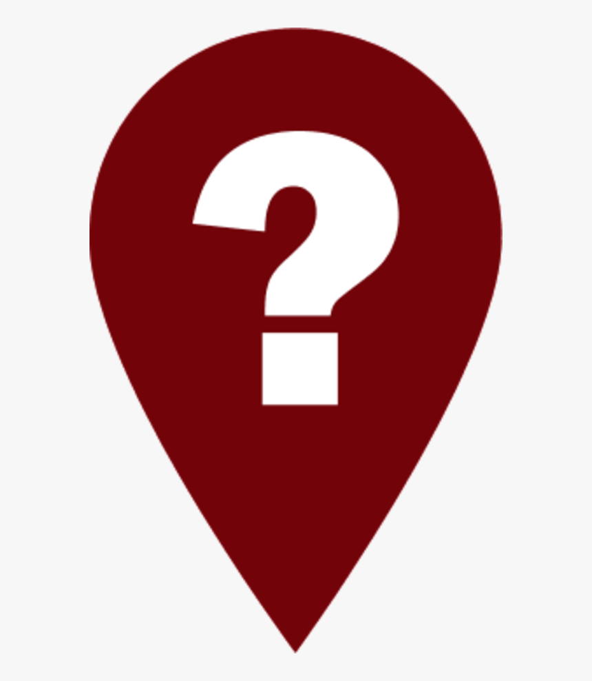 Red Help Icon - Maroon Question Vector Png, Transparent Png, Free Download