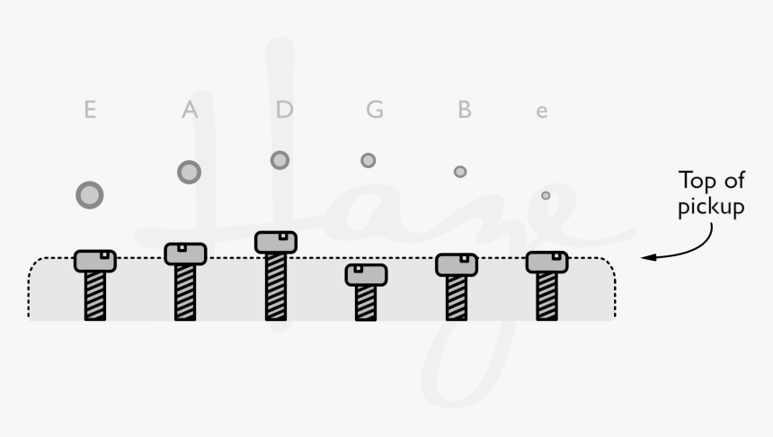 How To Set Pickup Pole-piece Height, HD Png Download, Free Download