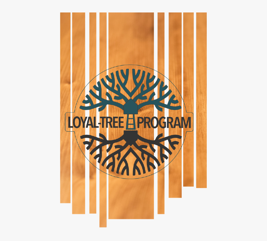 Loyaltree Program Logo On Wooden Slat Backdrop - Motif, HD Png Download, Free Download