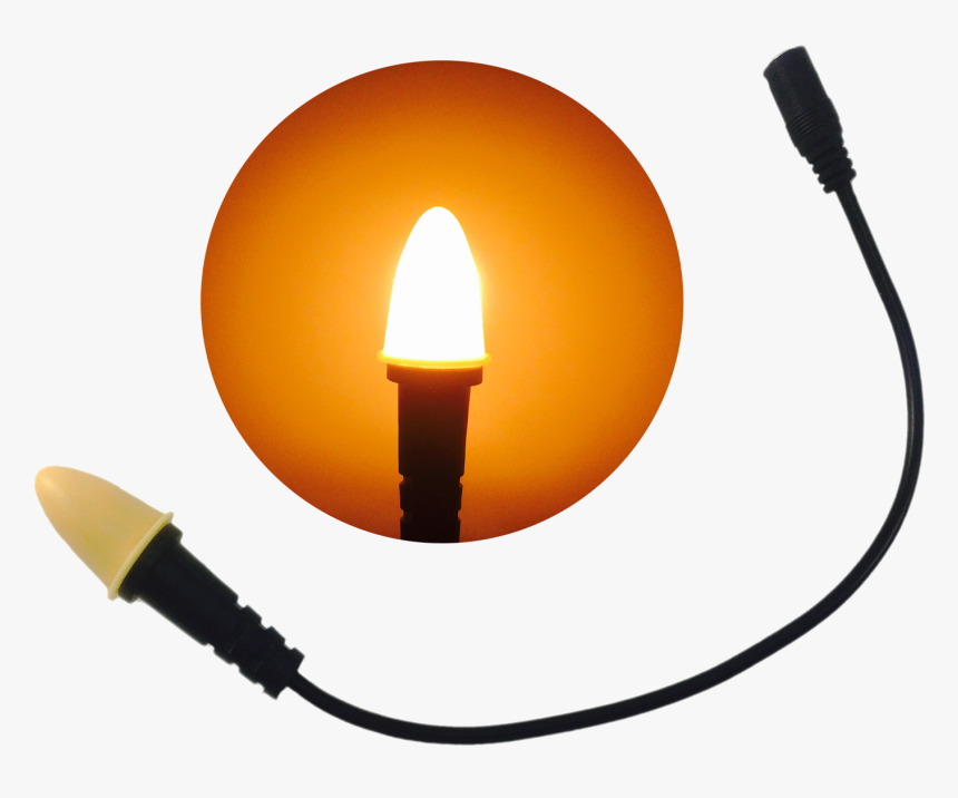 Eel Enhanced Effects Light, Cfl1 Candle Flame Light - Sconce, HD Png Download, Free Download