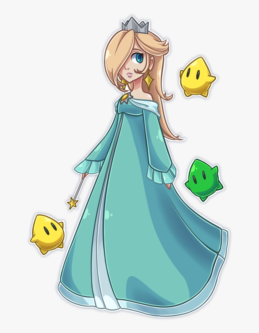 Art,fictional - Rosalina Clip Art Mario Kart, HD Png Download, Free Download