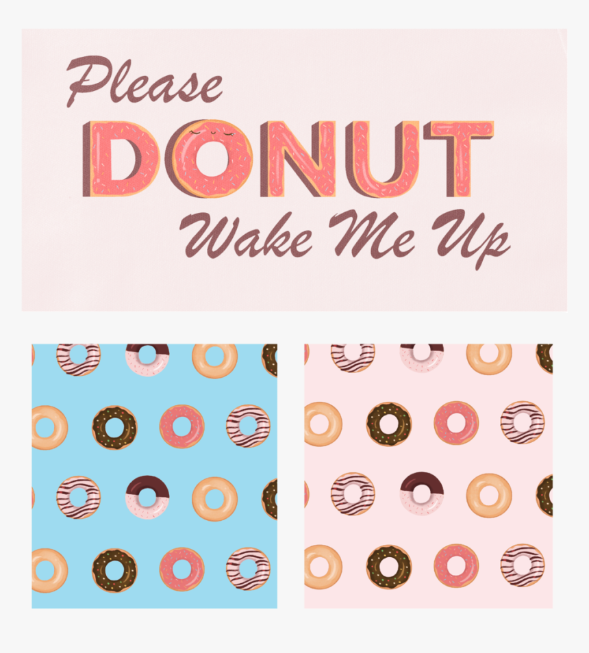 Please Donut Wake Me Up Detail Shot, HD Png Download, Free Download