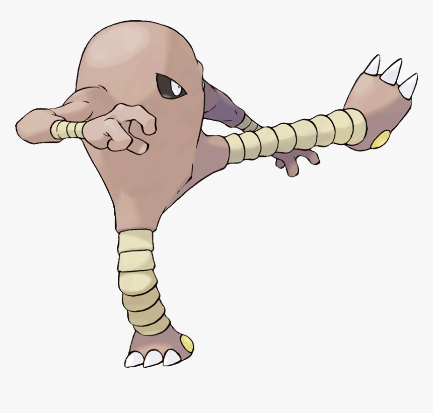 Nj Coding Practice - Pokemon Hitmonlee, HD Png Download, Free Download