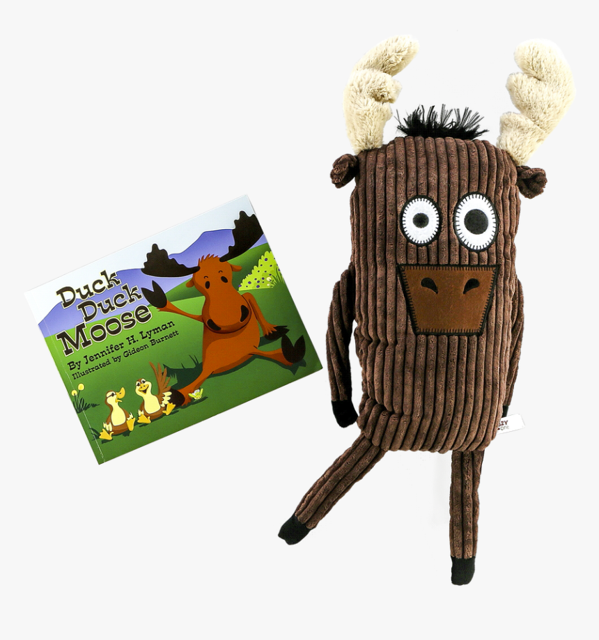 Duck Duck Moose Children"s Book And Moose Critter Pet - Cartoon, HD Png Download, Free Download