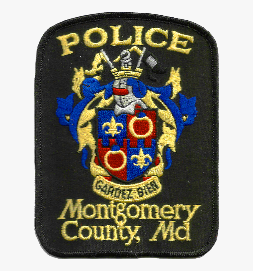 Montgomery County Md Police Logo, HD Png Download - kindpng