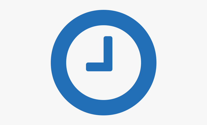 Icon Of Clock Demonstrating Exalink Fusion Timestamping - Circle, HD Png Download, Free Download