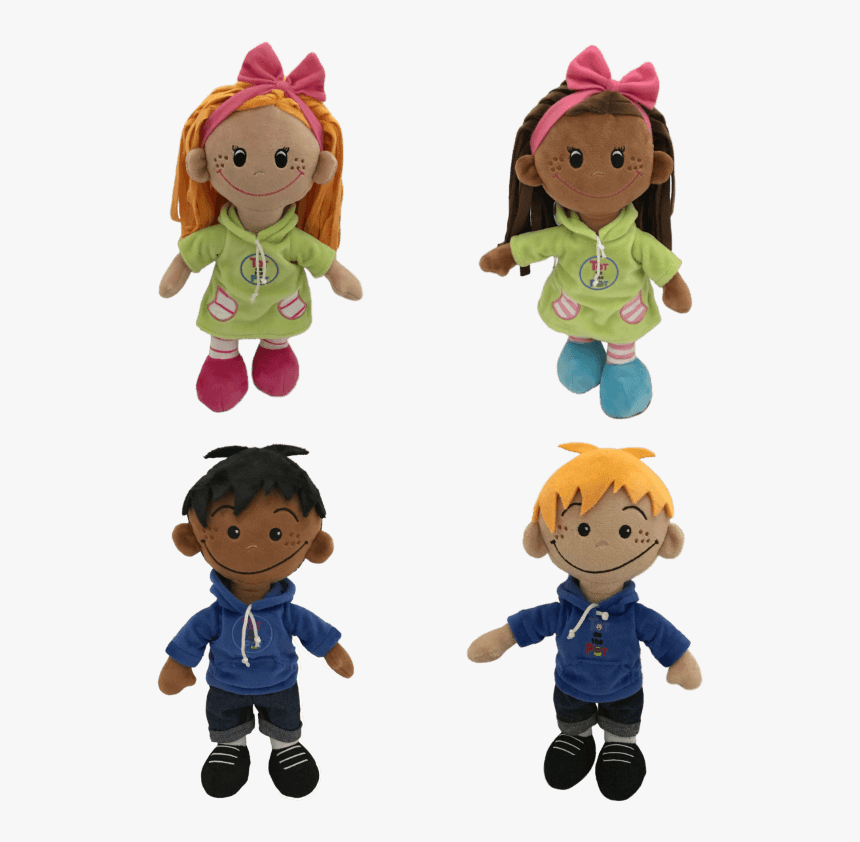 Tot Dolls Come In Both Genders As Well As Light And - Stuffed Toy, HD Png Download, Free Download